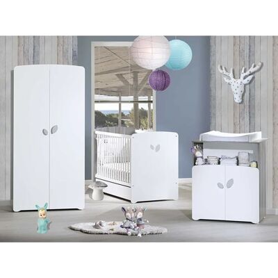 Ensemble Chambre Bébé Blanc Baby Price - Baby Bedroom Set - Publicité Ensemble Chambre Bébé Blanc Baby Price - Baby Bedroom Set - Publicité