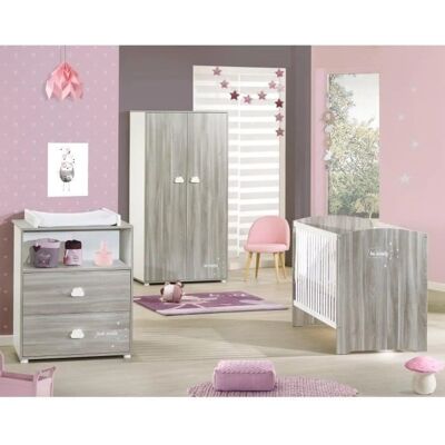 Lit bébé Babyprice Smile - 120x60 cm - Mobilier de chambre d'enfant - Publicité Lit bébé Babyprice Smile - 120x60 cm - Mobilier de chambre d'enfant - Publicité