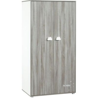 Armoire Baby Price - Blanc, 2 Portes, 168x85x57cm - Type Bébé - Publicité Armoire Baby Price - Blanc, 2 Portes, 168x85x57cm - Type Bébé - Publicité