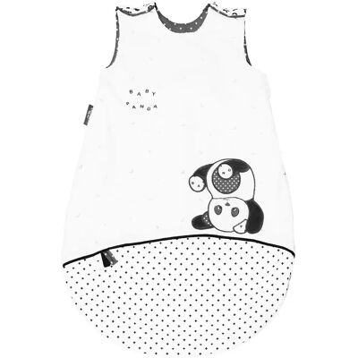 Sac de nuit bébé Sauthon Panda Blanc 0-6 Mois - Publicité Sac de nuit bébé Sauthon Panda Blanc 0-6 Mois - Publicité