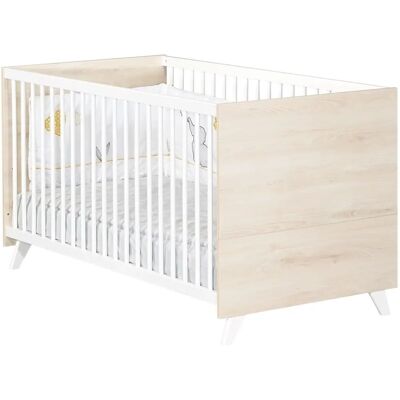 Baby Price Lit Bébé Évolutif - Hêtre, 70x140cm, Lit évolutif Baby Price Lit Bébé Évolutif - Hêtre, 70x140cm, Lit évolutif