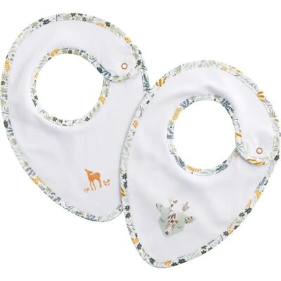 Sauthon Modèle - Lot de 2 Bavoirs - Bavoirs pour bébé - Publicité Sauthon Modèle - Lot de 2 Bavoirs - Bavoirs pour bébé - Publicité