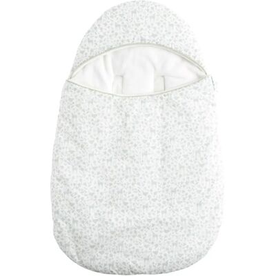 Sauthon nid d'ange blanc - Hiver avec 5 attaches pour poussette - Publicité Sauthon nid d'ange blanc - Hiver avec 5 attaches pour poussette - Publicité