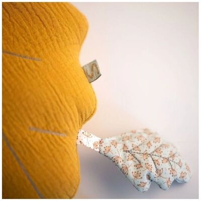 Sauthon - Jouet d'activités gaze coton jaune foncé Sauthon - Jouet d'activités gaze coton jaune foncé