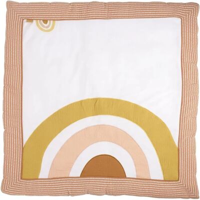 Tapis de Jeu Bébé Sauthon - Sunlight Velours Coton - 100x100cm - Publicité Tapis de Jeu Bébé Sauthon - Sunlight Velours Coton - 100x100cm - Publicité