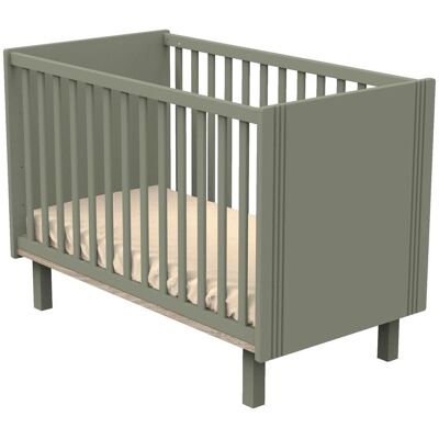 Litière bébé Sauthon Eléonore Kaki - Design français Litière bébé Sauthon Eléonore Kaki - Design français