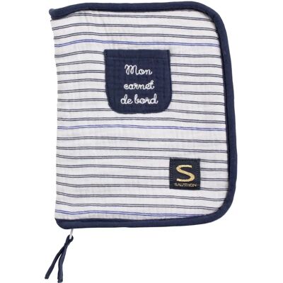 Protection carnet de santé Baby Sailor - Sauthon Protection carnet de santé Baby Sailor - Sauthon