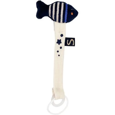 Sauthon Attache sucette Bébé marin - Produit bébé Sauthon Attache sucette Bébé marin - Produit bébé