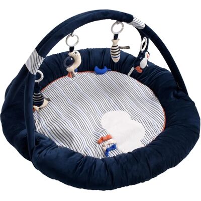 Sauthon Baby Sailor Velour Mata Do Zabawy - Aktywności sensoryczne dla niemowląt Sauthon Baby Sailor Velour Mata Do Zabawy - Aktywności sensoryczne dla niemowląt
