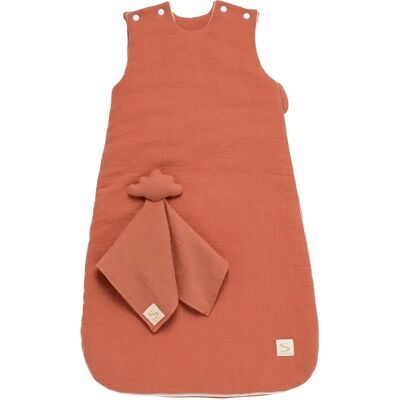 Sauthon Śpiworek dla dziecka - Terracotta TOG 2,5 - Śpiworek dla dziecka Sauthon Śpiworek dla dziecka - Terracotta TOG 2,5 - Śpiworek dla dziecka