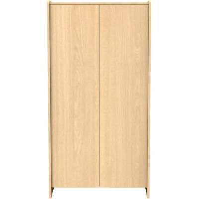 Armoire en bois de chêne 2 portes Sauthon - Fabriqué en France Armoire en bois de chêne 2 portes Sauthon - Fabriqué en France
