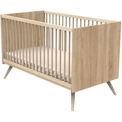 Lit bébé Sauthon - Evolutif Little Big Bed Seventies - Design français Lit bébé Sauthon - Evolutif Little Big Bed Seventies - Design français