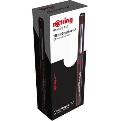 Rotring 1904757 Schwarzer Fein-Kugelschreiber - Kugelschreiber Rotring 1904757 Schwarzer Fein-Kugelschreiber - Kugelschreiber