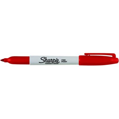 Sharpie Feiner kegelförmiger Punkt Rot Marker - Marker Sharpie Feiner kegelförmiger Punkt Rot Marker - Marker