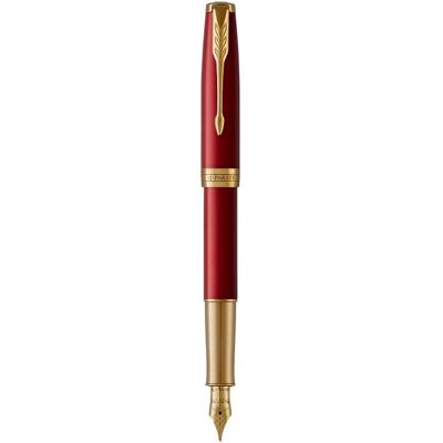 Parker 1931479 Stilou cu aur, roșu - Fountain Pen Parker 1931479 Stilou cu aur, roșu - Fountain Pen