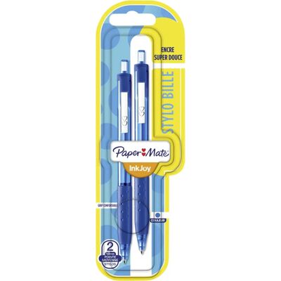 Papermate InkJoy 300 RT Stylo-bille bleu avec clip - Stylo-bille - Publicité Papermate InkJoy 300 RT Stylo-bille bleu avec clip - Stylo-bille - Publicité