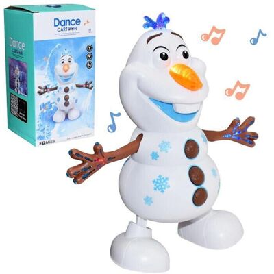 NEWTONSTEIN - Dancing Snowman Olaf Robot - LED Light - Toy NEWTONSTEIN - Dancing Snowman Olaf Robot - LED Light - Toy