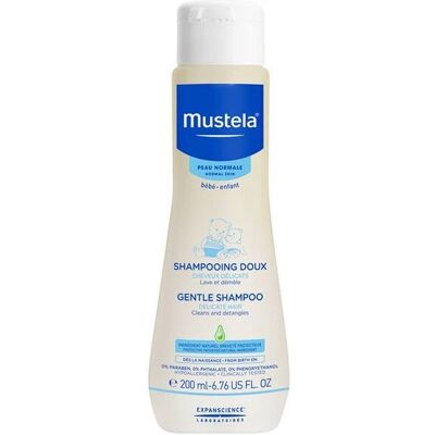 Mustela Baby Shampoo - Mild, Tårefri, 200ml Mustela Baby Shampoo - Mild, Tårefri, 200ml