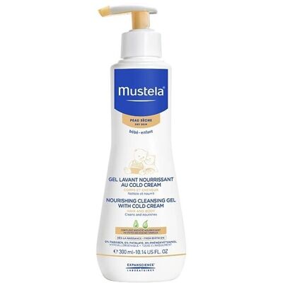 Mustela Trockene Haut - Nährender Reinigungsgel mit Cold Cream (300ml) Mustela Trockene Haut - Nährender Reinigungsgel mit Cold Cream (300ml)
