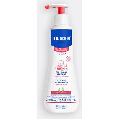 Mustela Baby Kroppsvask - Hypoallergen Mild Rens for Følsom Hud Mustela Baby Kroppsvask - Hypoallergen Mild Rens for Følsom Hud