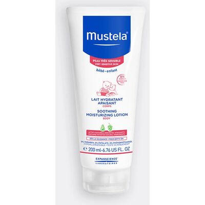 Mustela Baby Kroppslotion - Naturlig, Sensitive Hud - 200 ml Mustela Baby Kroppslotion - Naturlig, Sensitive Hud - 200 ml