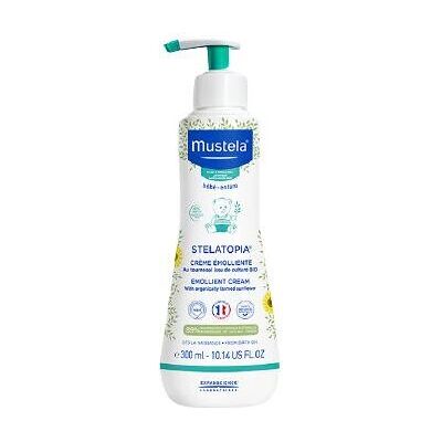 Crème Bébé Stelatopia de Mustela - Peau atopique - Publicité Crème Bébé Stelatopia de Mustela - Peau atopique - Publicité