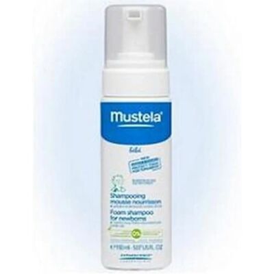 Champú de espuma para bebés y niños Mustela - 150ml Champú de espuma para bebés y niños Mustela - 150ml