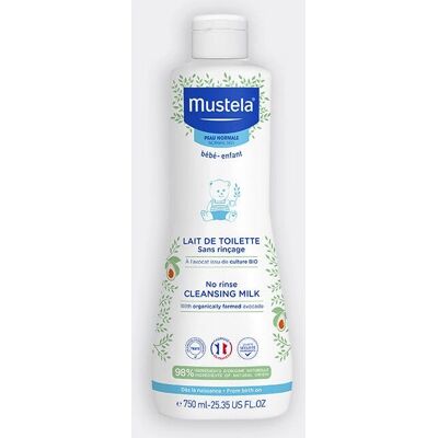 Mustela Latte Detergente Bio all'Avocado senza Risciacquo - 750ml Mustela Latte Detergente Bio all'Avocado senza Risciacquo - 750ml