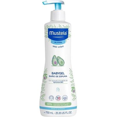 Mustela Baby-Schaumbadgel - 750 ml - Unisex Mustela Baby-Schaumbadgel - 750 ml - Unisex
