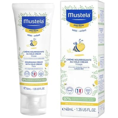 Mustela Bio Nährendes Creme mit Kaltcreme und Bienenwachs (40 ml) Mustela Bio Nährendes Creme mit Kaltcreme und Bienenwachs (40 ml)