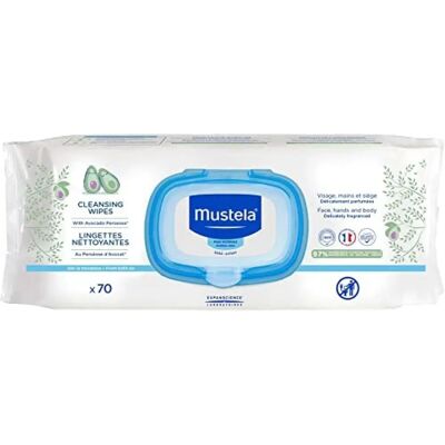 Lenços Umedecidos Mustela - Lenços para Bebês - Higiene Infantil Lenços Umedecidos Mustela - Lenços para Bebês - Higiene Infantil