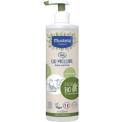 Acqua Micellare Bebé Mustela - 99% Naturale - Senza Risciacquo - 400ml Acqua Micellare Bebé Mustela - 99% Naturale - Senza Risciacquo - 400ml