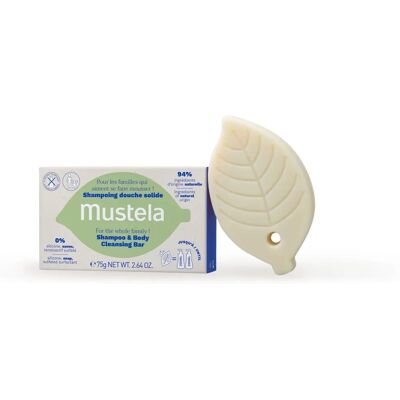 Mustela Bio Festes Shampoo und Duschgel - 75g Mustela Bio Festes Shampoo und Duschgel - 75g