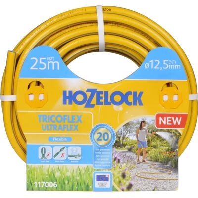 Tuyau de jardin Hozelock 117006 - Protection UV - Publicité Tuyau de jardin Hozelock 117006 - Protection UV - Publicité
