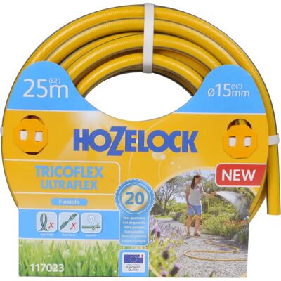 Hozelock 117023 Gartenschlauch 25 m PVC Grau-Gelb Hozelock 117023 Gartenschlauch 25 m PVC Grau-Gelb