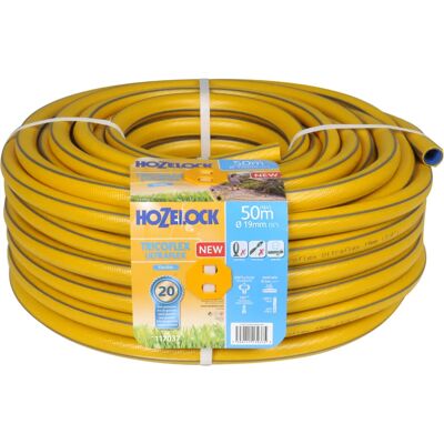 Hozelock 117037 Tuyau de Jardin 50m PVC Gris, Jaune - Tuyau d'arrosage - Publicité Hozelock 117037 Tuyau de Jardin 50m PVC Gris, Jaune - Tuyau d'arrosage - Publicité