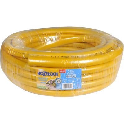 Tuyau d’arrosage Hozelock 117041 - 25m PVC Gris, Jaune - Publicité Tuyau d’arrosage Hozelock 117041 - 25m PVC Gris, Jaune - Publicité