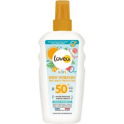 Lovea Kids SPF50+ Nawilżający Spray - Ochrona Przed Słońcem Lovea Kids SPF50+ Nawilżający Spray - Ochrona Przed Słońcem