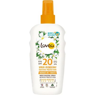 Lovea Spray Hydratant SPF20 - Protection Moyenne - Spray Solaire Lovea Spray Hydratant SPF20 - Protection Moyenne - Spray Solaire