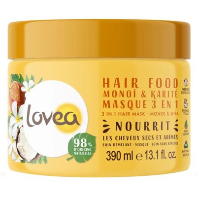 Lovea Masque Capillaire Monoï & Shea 3 en 1 - Cheveux secs - Publicité Lovea Masque Capillaire Monoï & Shea 3 en 1 - Cheveux secs - Publicité