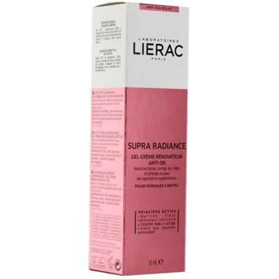Lierac Supra Radiance Gel-Crema Rostro - Anti-Ox 30ml Lierac Supra Radiance Gel-Crema Rostro - Anti-Ox 30ml