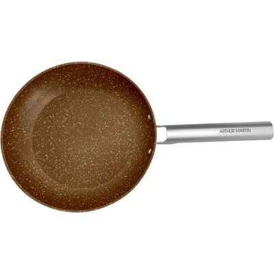 Arthur Martin Poêle en Aluminium Forgé - Antiadhésif, 20cm, Crème - Ustensiles de cuisine - Publicité Arthur Martin Poêle en Aluminium Forgé - Antiadhésif, 20cm, Crème - Ustensiles de cuisine - Publicité