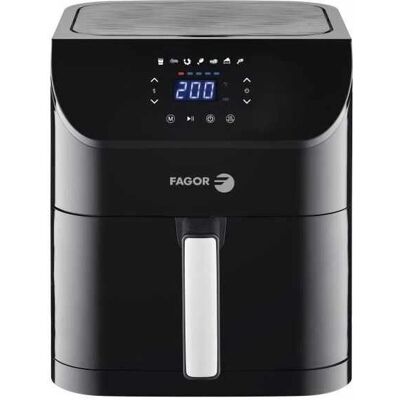 Fagor FGAF8L Friteuse à Air - 8L Capacité - 1800W - Noir - Publicité Fagor FGAF8L Friteuse à Air - 8L Capacité - 1800W - Noir - Publicité