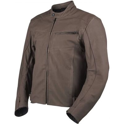 Veste en Cuir Marron KSK KAROK003 - Jacket Veste en Cuir Marron KSK KAROK003 - Jacket