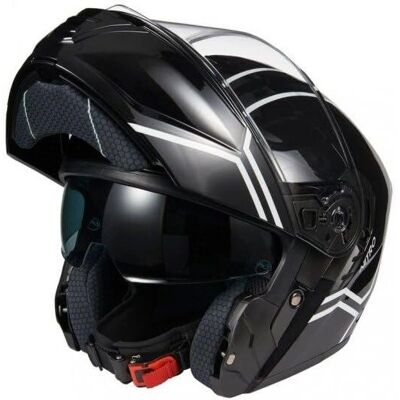KSK Modulair Helm - Zwart/Wit Glanzend S - Veiligheidscertificering KSK Modulair Helm - Zwart/Wit Glanzend S - Veiligheidscertificering