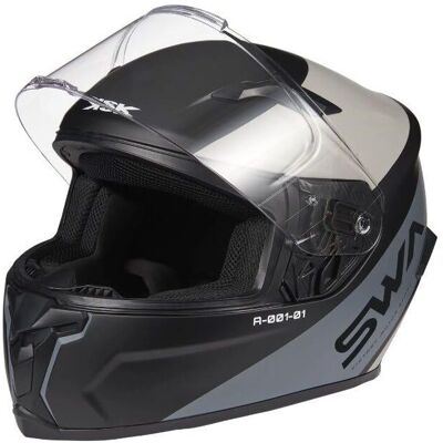 KSK SWAGREY003 Casco Integrale - Stile Corse KSK SWAGREY003 Casco Integrale - Stile Corse