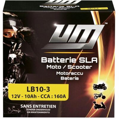 UM LB10-3 Batterij - Afgesloten, Onderhoudsvrij SLA UM LB10-3 Batterij - Afgesloten, Onderhoudsvrij SLA