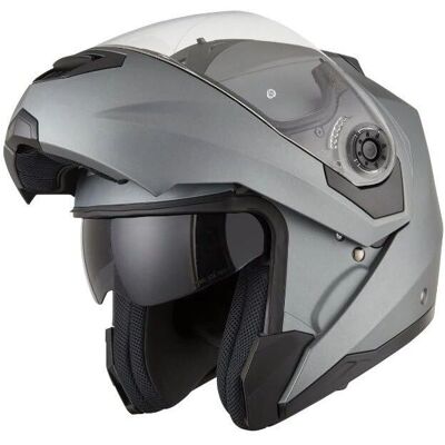 EOLE SUBTLEG003 Modular Helmet - Gray, 59-60cm - Helmet EOLE SUBTLEG003 Modular Helmet - Gray, 59-60cm - Helmet