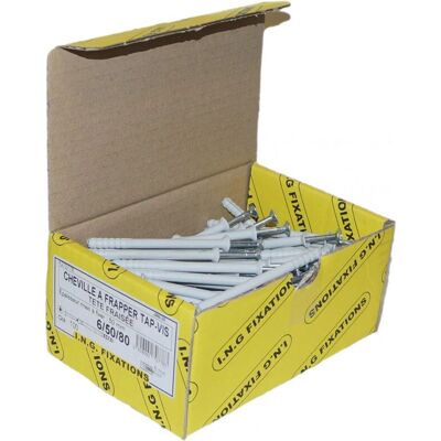 ING FIXATIONS - TF - 6x80 - 50 pcs - Fissaggi ING FIXATIONS - TF - 6x80 - 50 pcs - Fissaggi