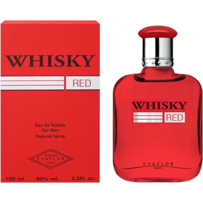 Evaflor Whisky Red Eau de Toilette - 100ml - Publicité Evaflor Whisky Red Eau de Toilette - 100ml - Publicité